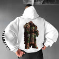 Salamanders-WH40K Game  Streetwear Vintage Plush Hoodie