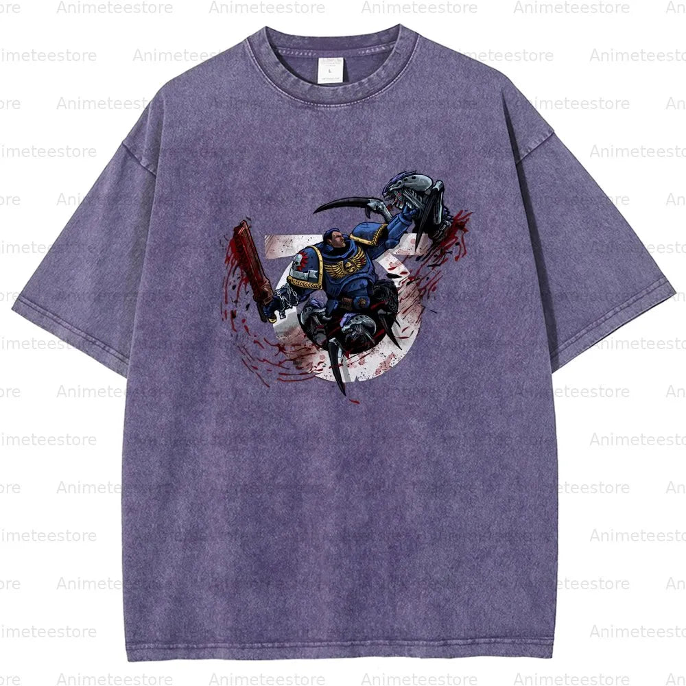 Unisex Fit Washed T-Shirt 丨WH40K