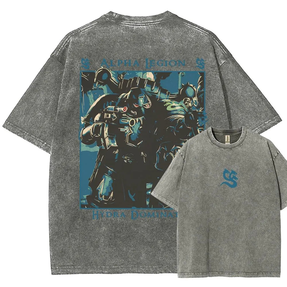 Unisex Fit Washed T-Shirt 丨WH40K