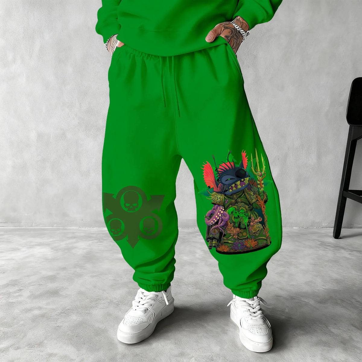 Unisex Anime Inspired Vintage Pants| WH40K