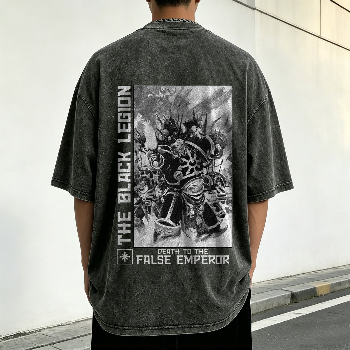 WH40K-Unisex Anime Inspired Vintage Washed T-Shirt