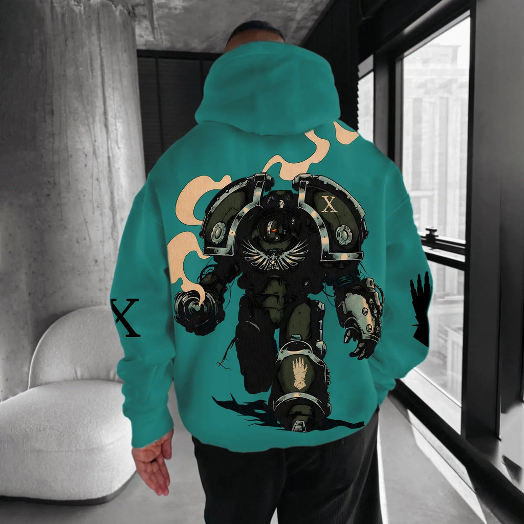 Unisex Anime Graphic Streetwear Vintage Hoodie| WH40K