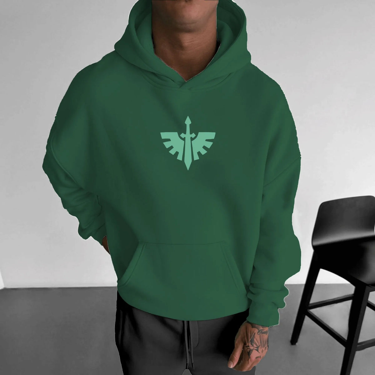 WH40K Game  Streetwear Vintage Plush Hoodie
