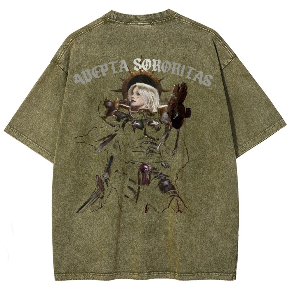 Unisex Fit Washed T-Shirt 丨WH40K