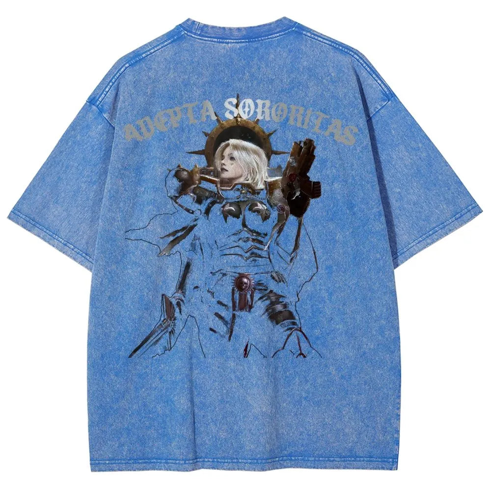 Unisex Fit Washed T-Shirt 丨WH40K