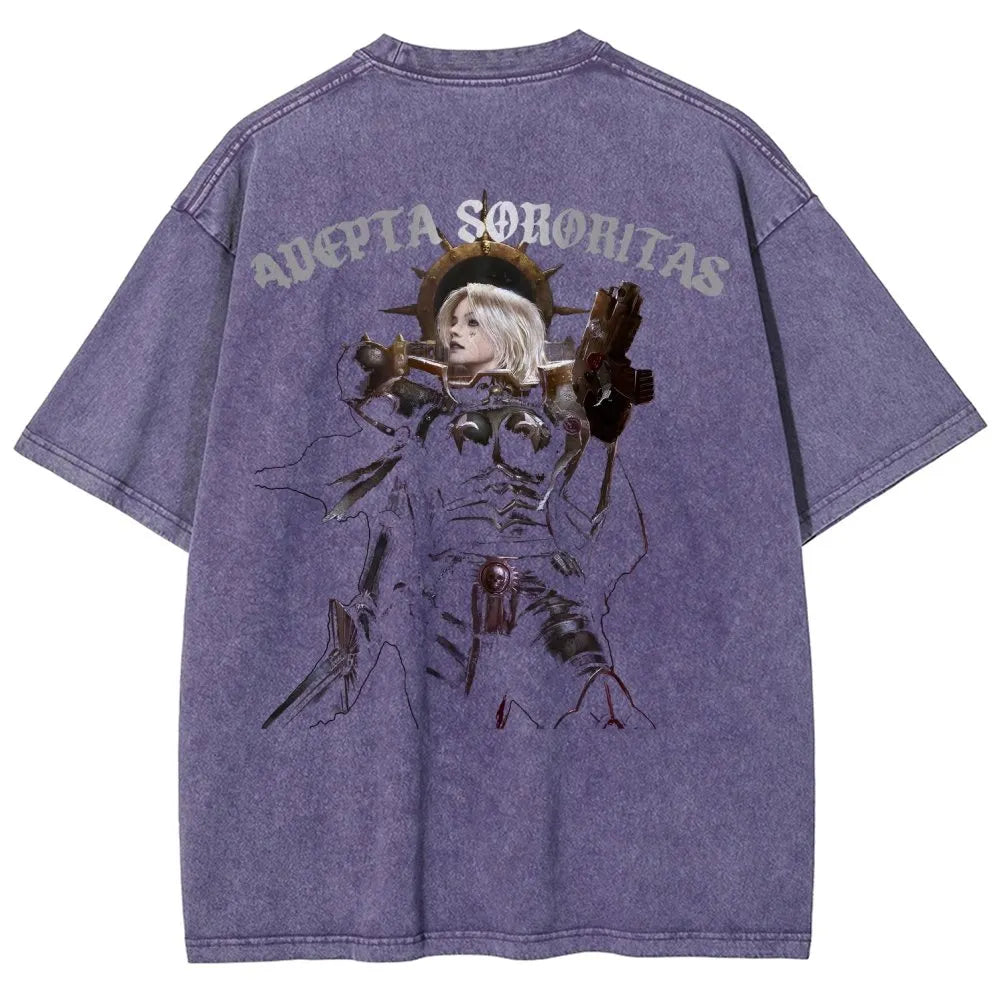 Unisex Fit Washed T-Shirt 丨WH40K