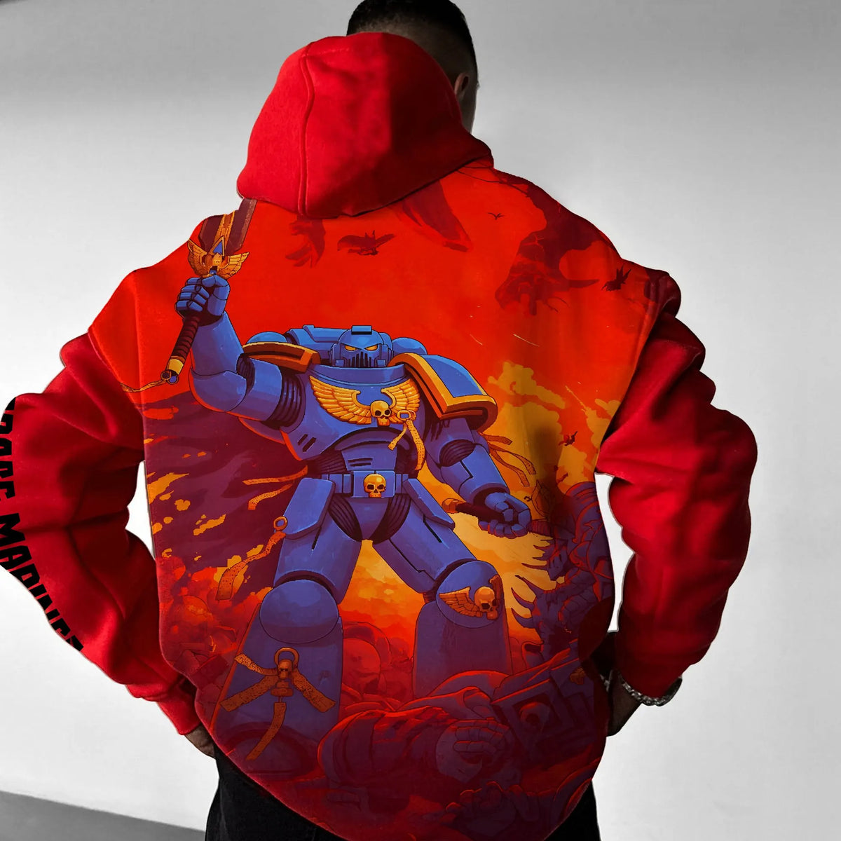 WH40K Game  Streetwear Vintage Hoodie