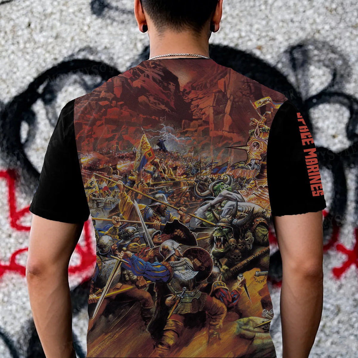 Unisex Anime Inspired Vintage T-Shirt| WH40K