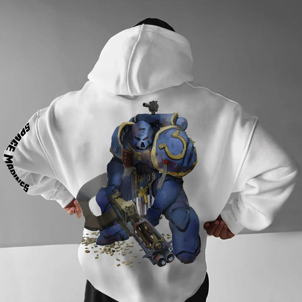 WH40K Game  Streetwear Vintage Hoodie