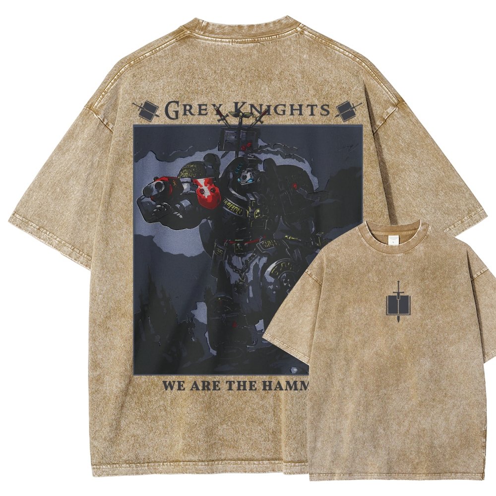 Unisex Fit Washed T-Shirt 丨WH40K
