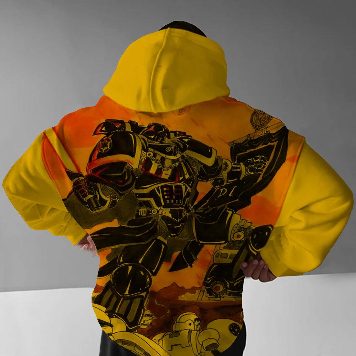 WH40K Game  Streetwear Vintage Plush Hoodie