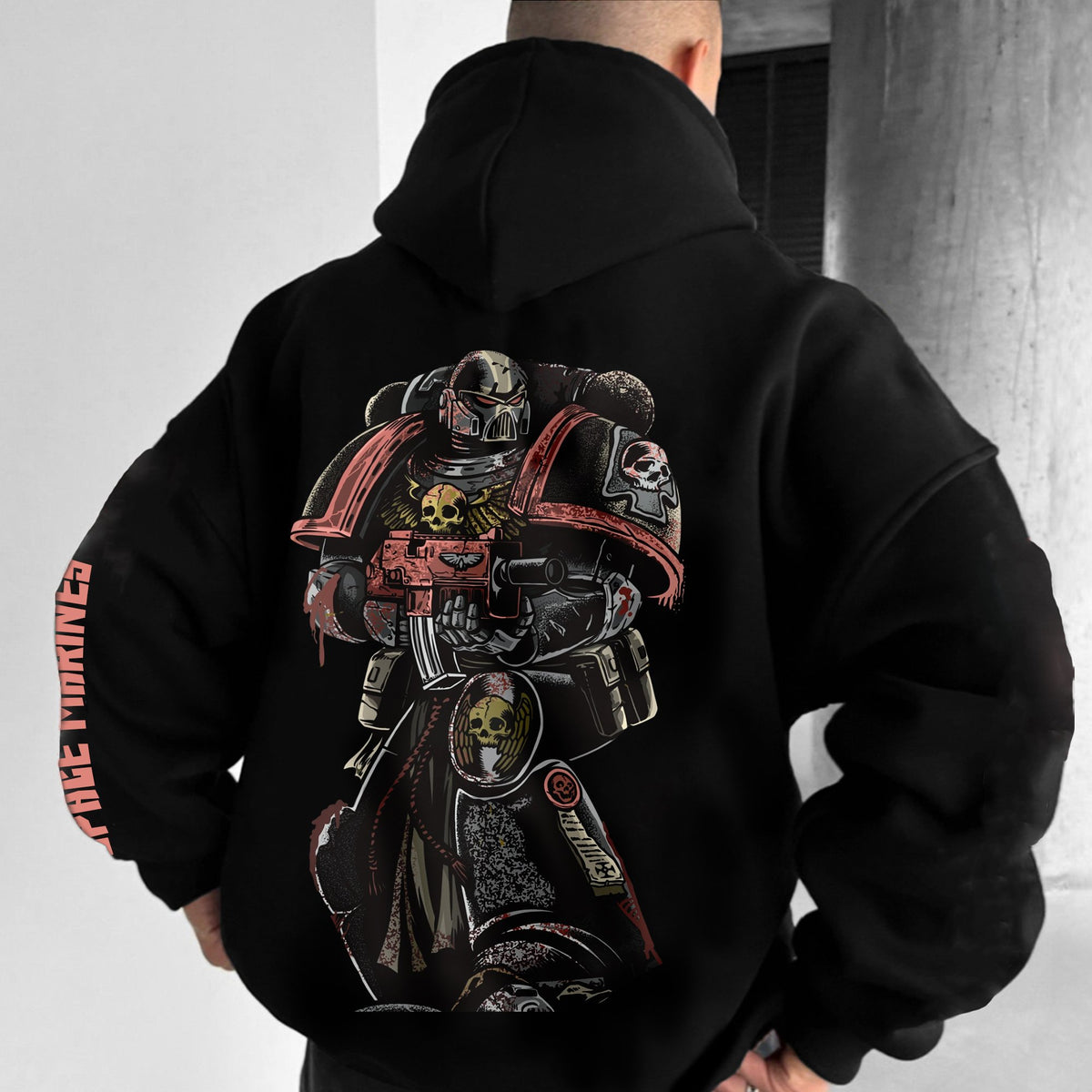 WH40K Game  Streetwear Vintage Plush Hoodie