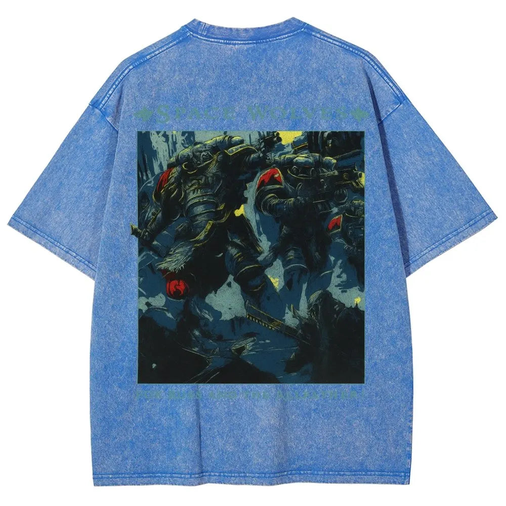 Unisex Fit Washed T-Shirt 丨WH40K