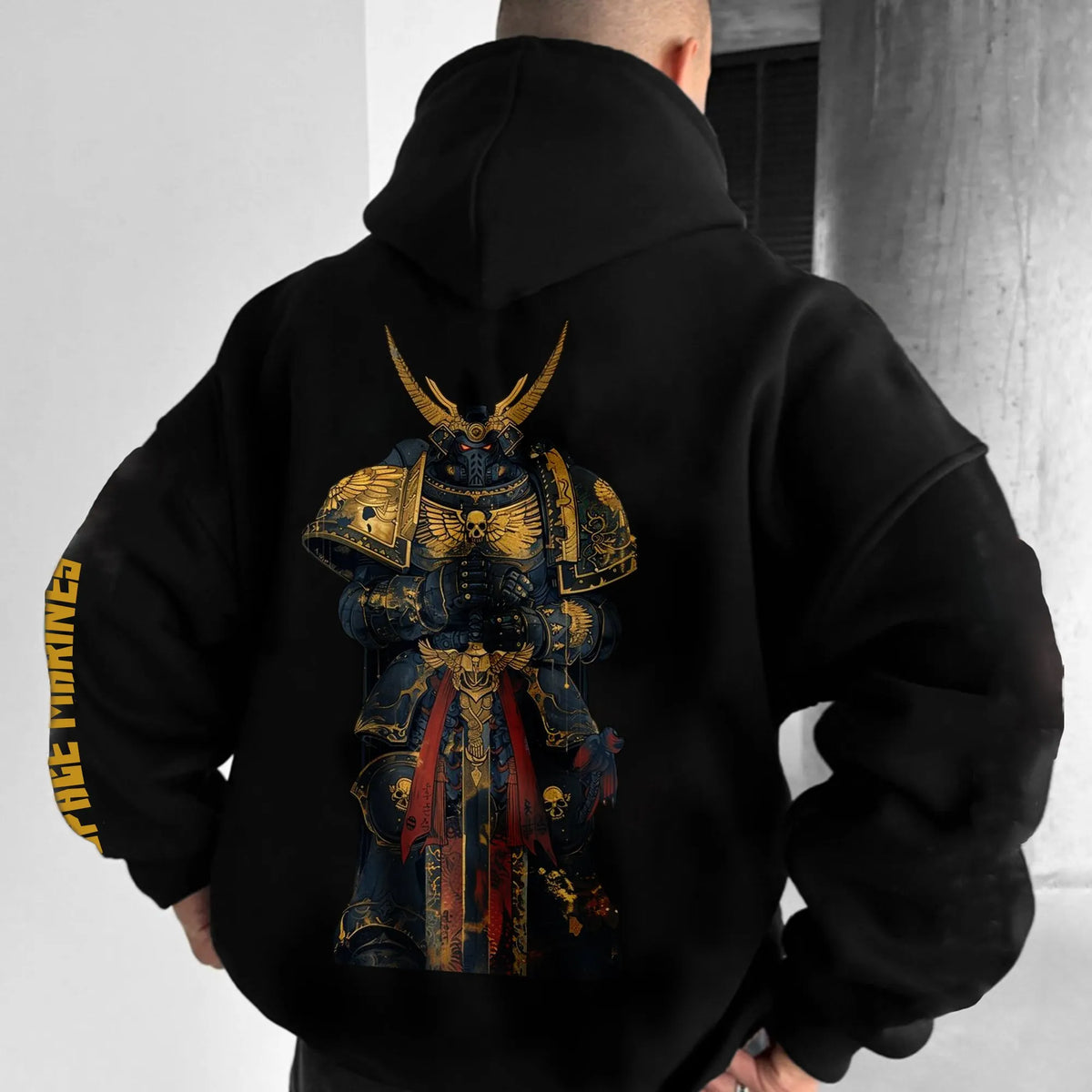 WH40K Game  Streetwear Vintage Plush Hoodie