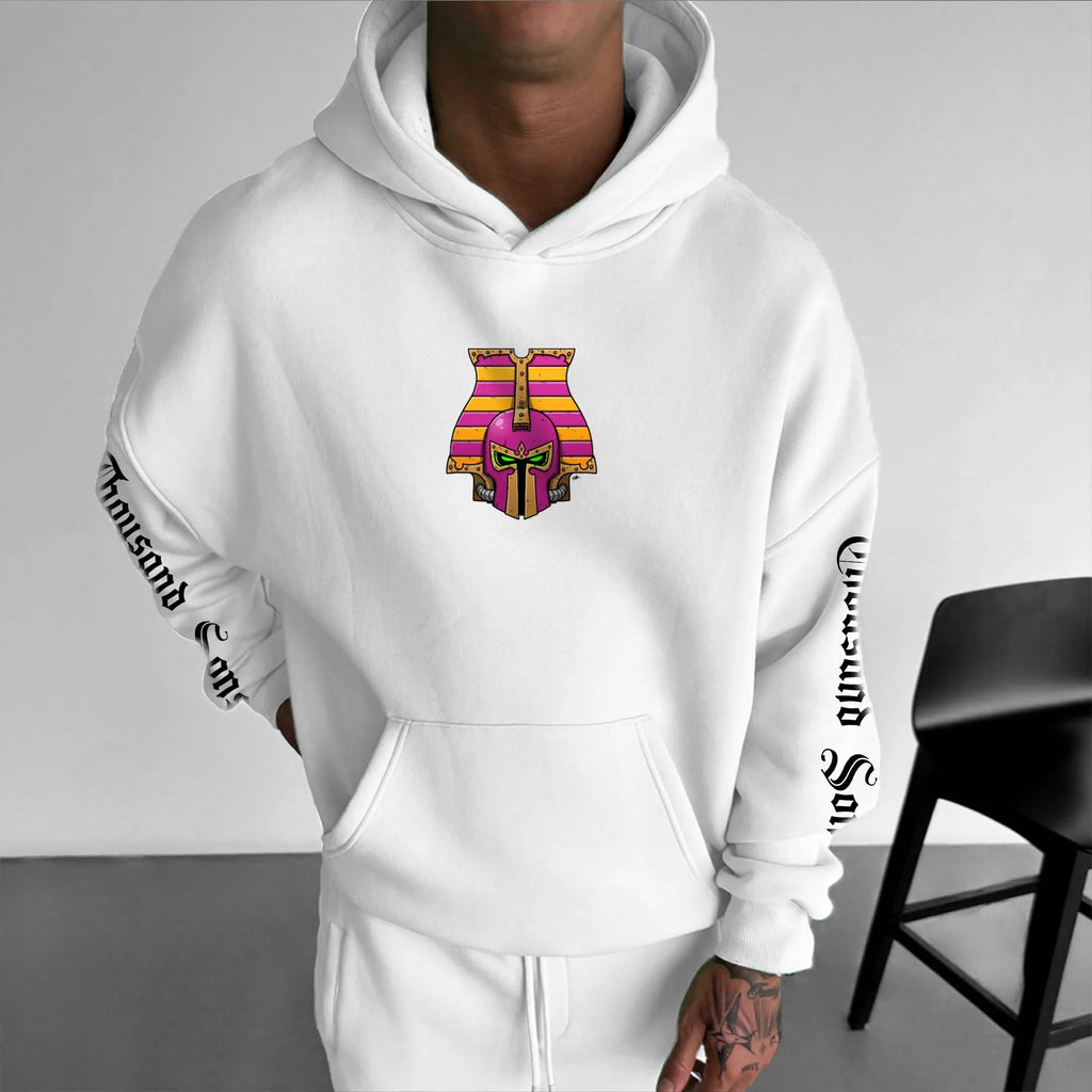 Unisex Anime Graphic Streetwear Vintage Plush Hoodie | WH40K
