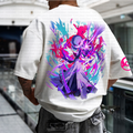 PKM-Unisex Anime Inspired Vintage T-Shirt