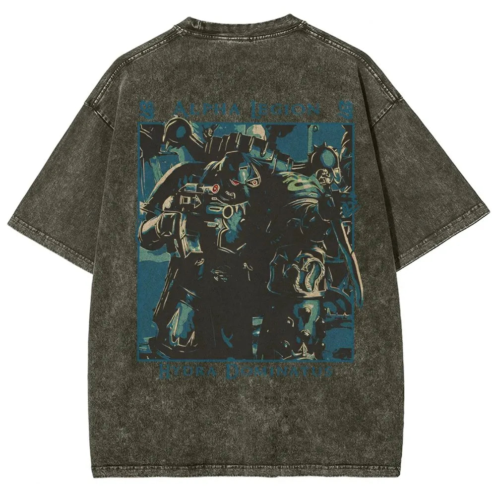 Unisex Fit Washed T-Shirt 丨WH40K