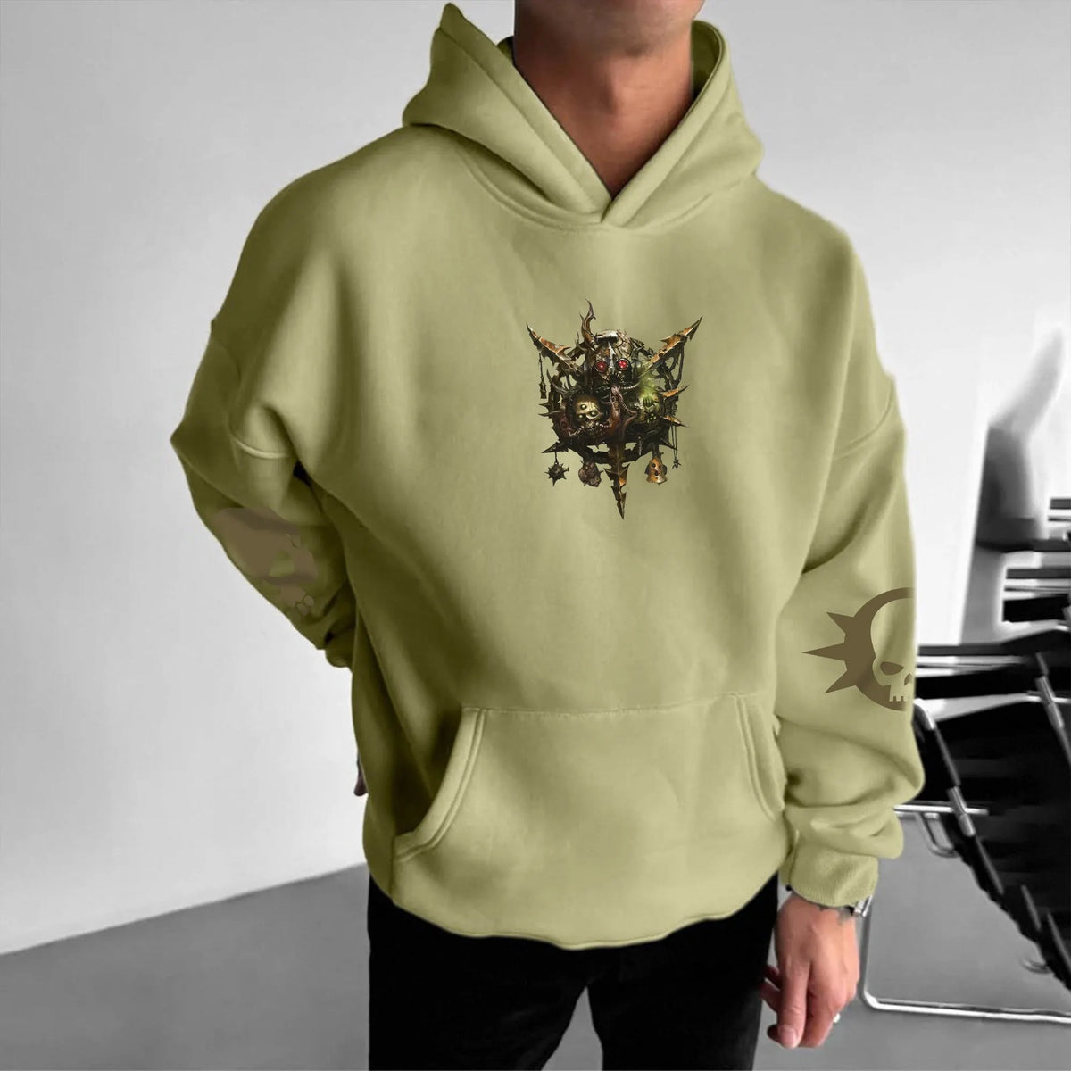 Unisex Anime Graphic Streetwear Vintage Hoodie| WH40K
