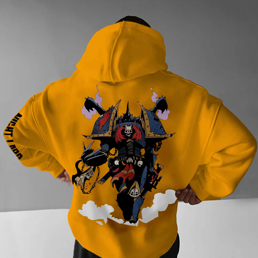 WH40K Game  Streetwear Vintage Plush Hoodie