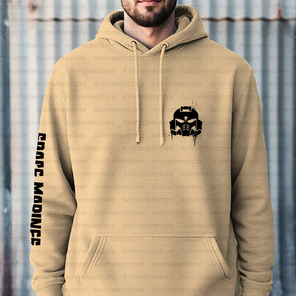 WH40K Game  Streetwear Vintage Plush Hoodie