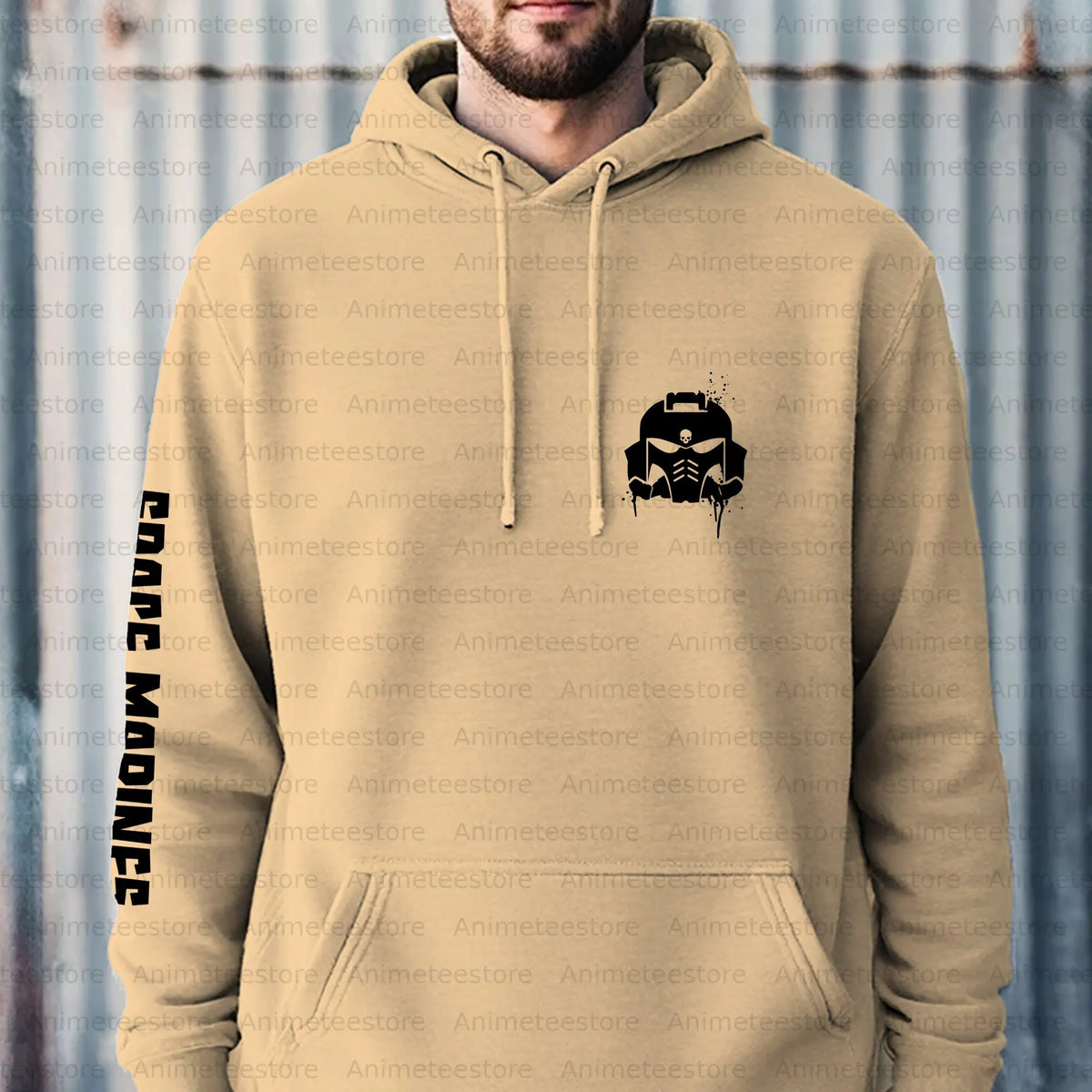 WH40K Game  Streetwear Vintage Plush Hoodie