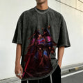 WH40K-Unisex Anime Inspired Vintage Washed T-Shirt