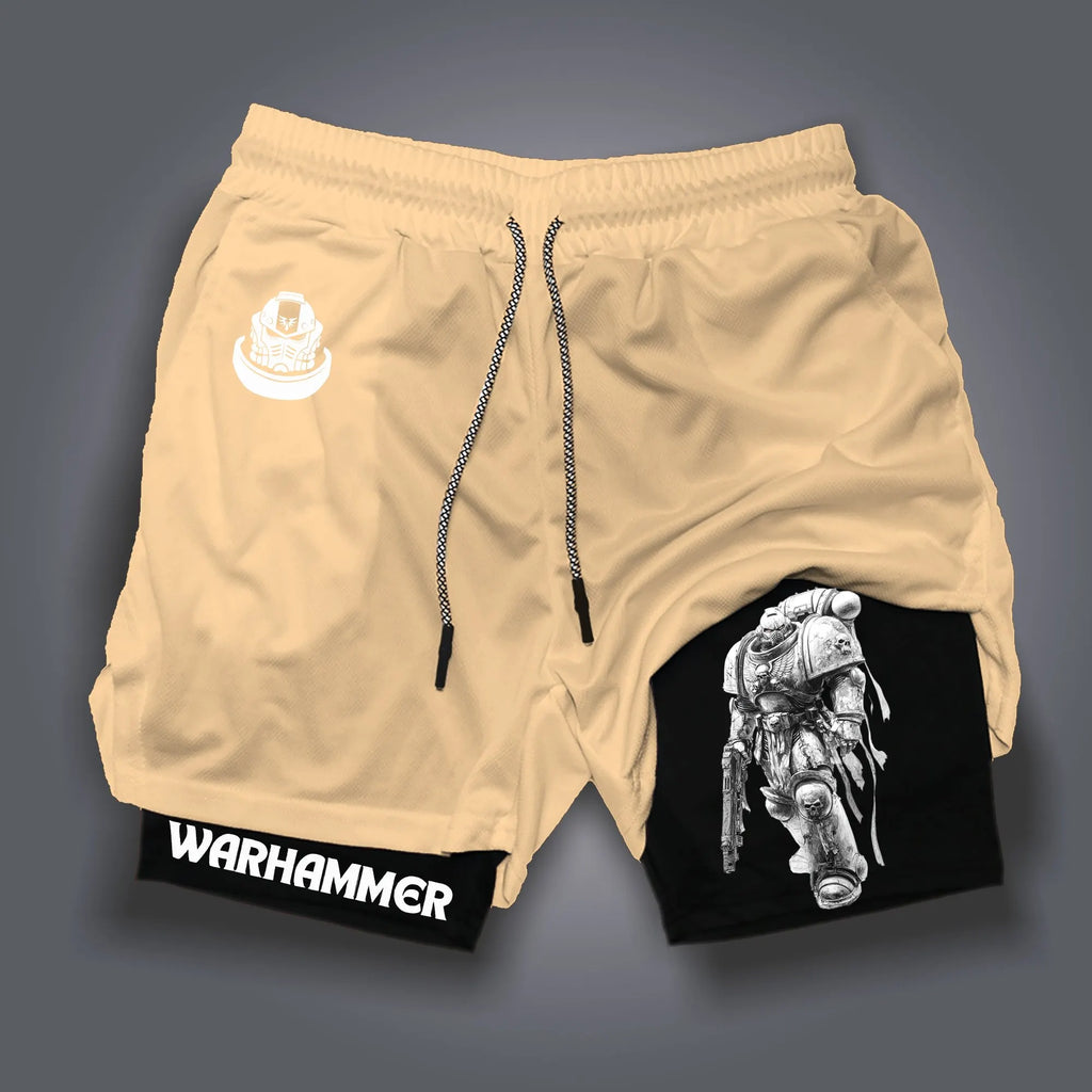 Space Marine of WH40K Art Casual Streetwear Shorts