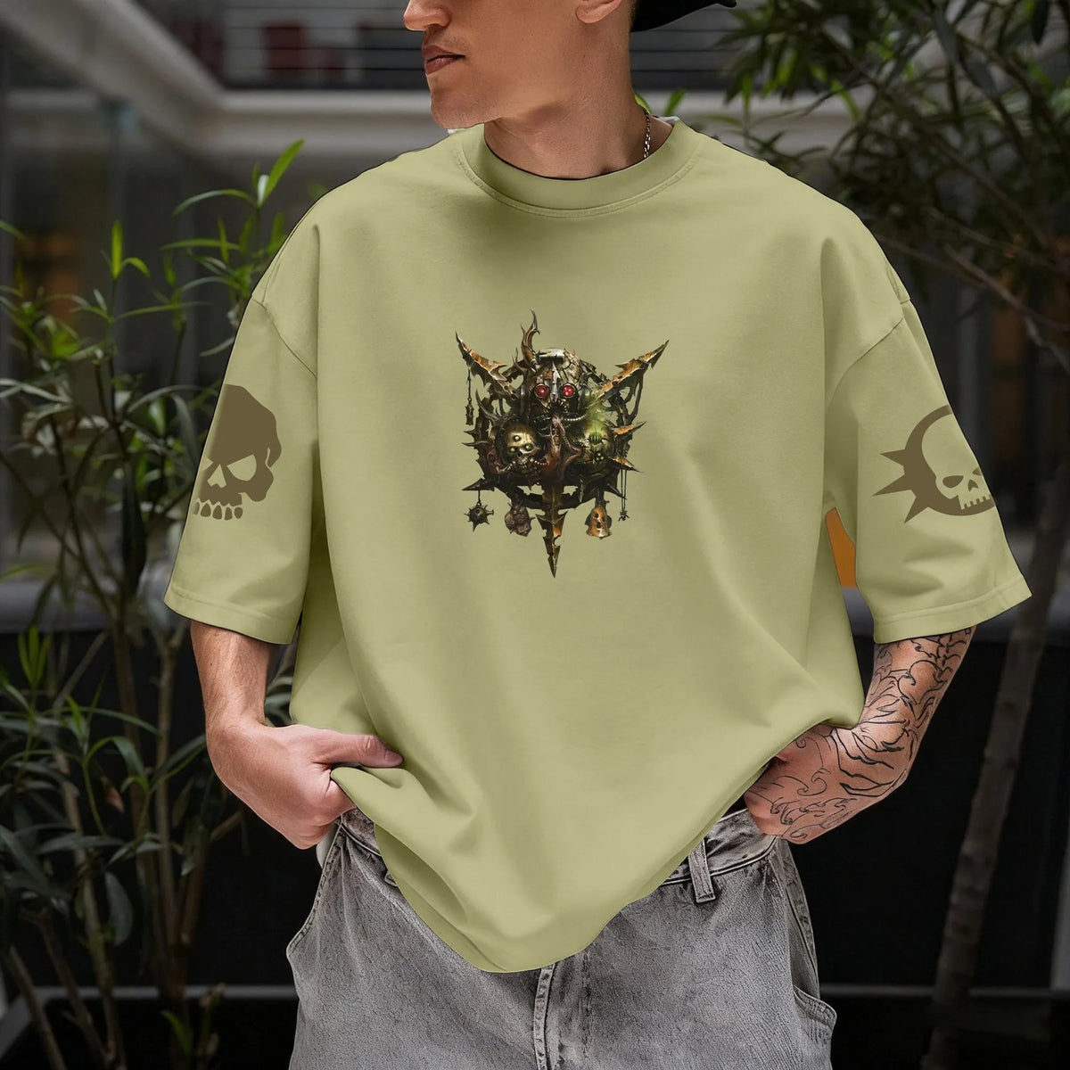 Unisex Anime Inspired Vintage T-Shirt| WH40K