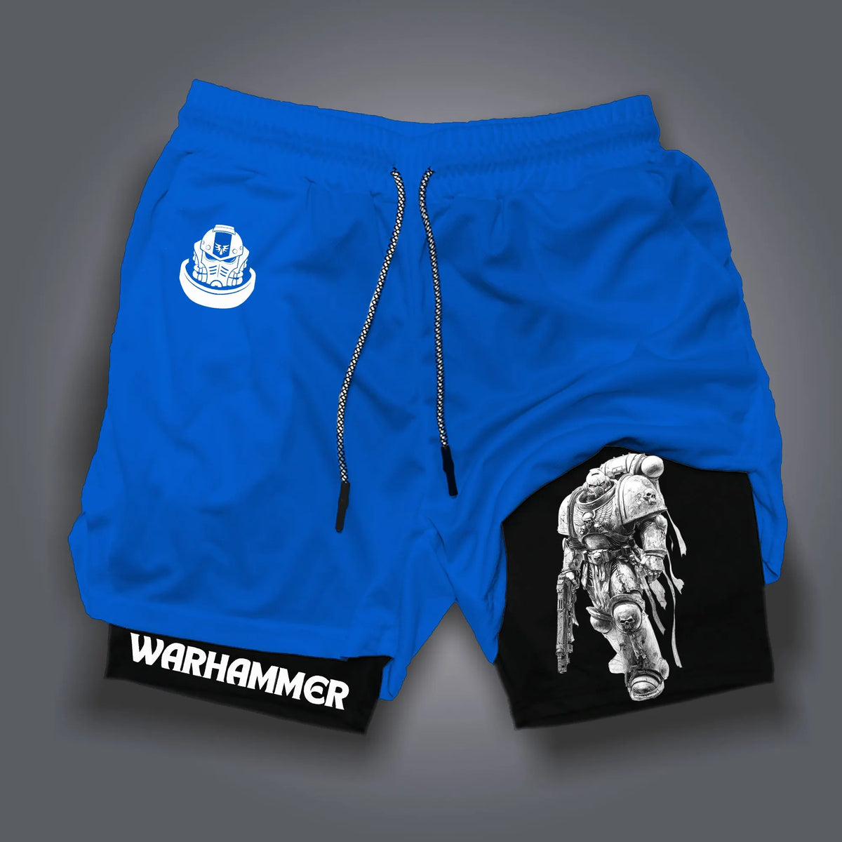 Space Marine of WH40K Art Casual Streetwear Shorts