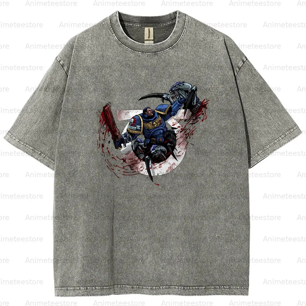 Unisex Fit Washed T-Shirt 丨WH40K