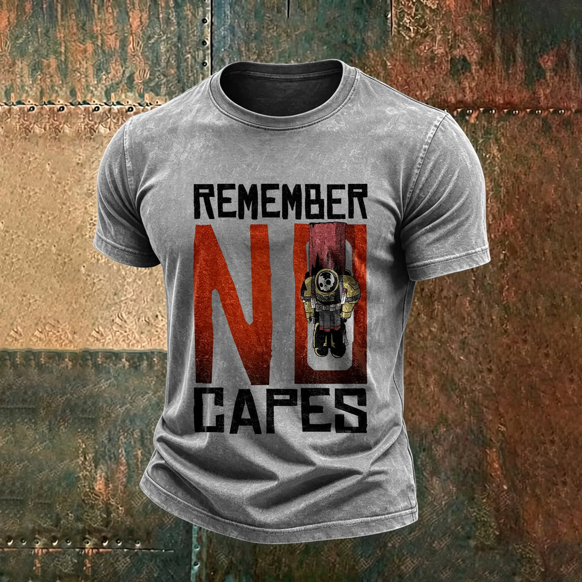 WH40K-Unisex Anime Inspired Vintage Washed T-Shirt