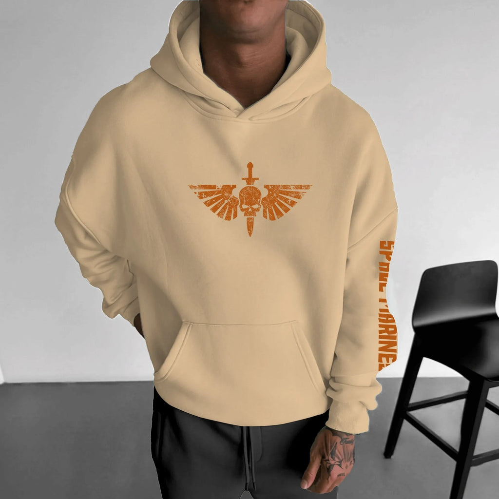 WH40K Game  Streetwear Vintage Plush Hoodie