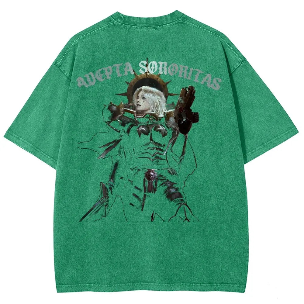 Unisex Fit Washed T-Shirt 丨WH40K
