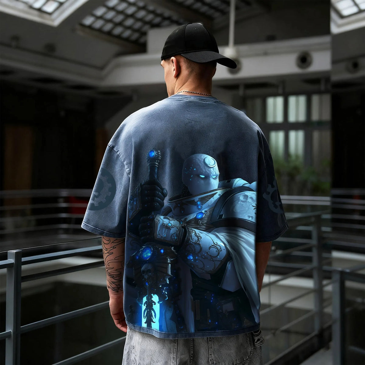 Unisex Anime Inspired Vintage T-Shirt| WH40K