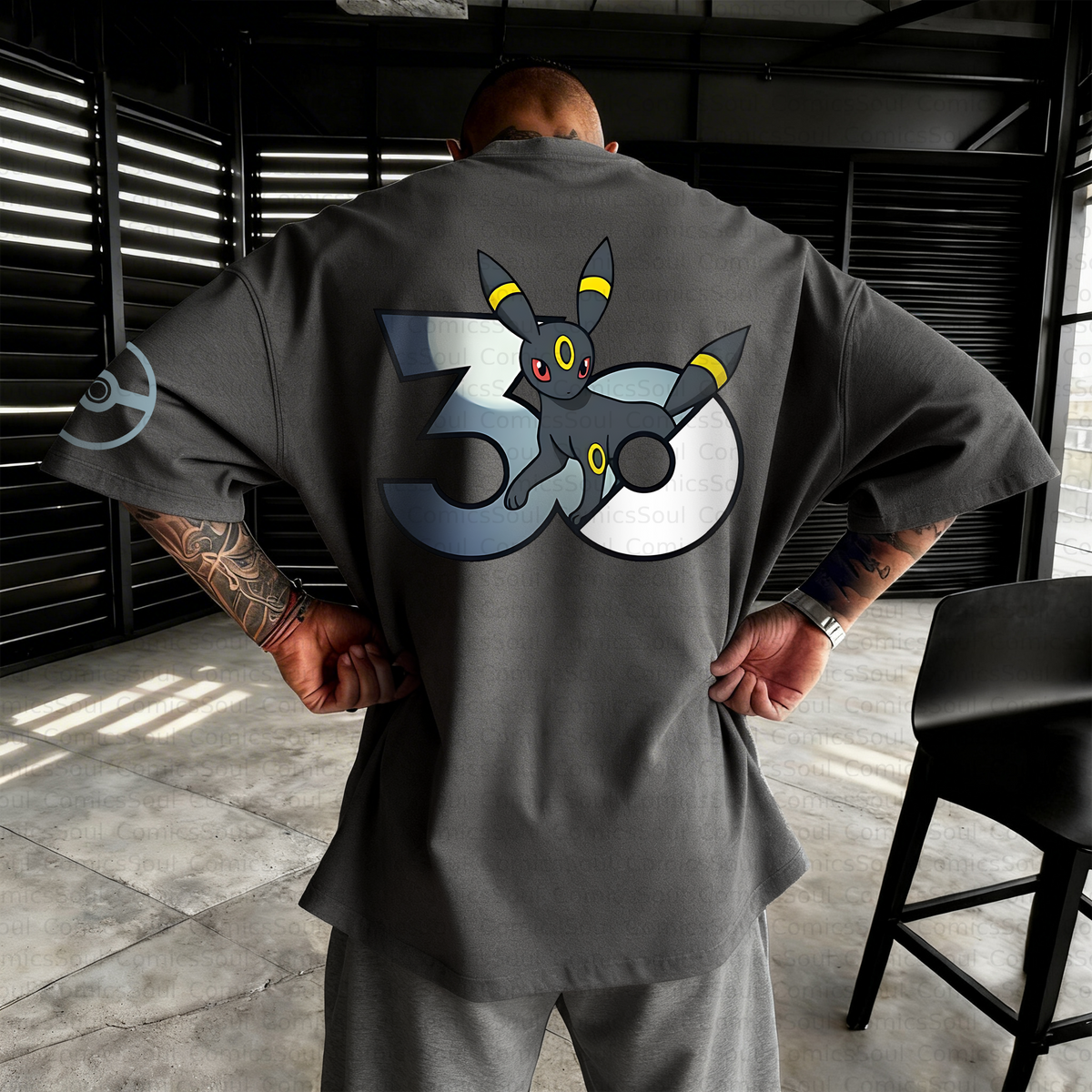 PKM-Unisex Anime Inspired Vintage T-Shirt