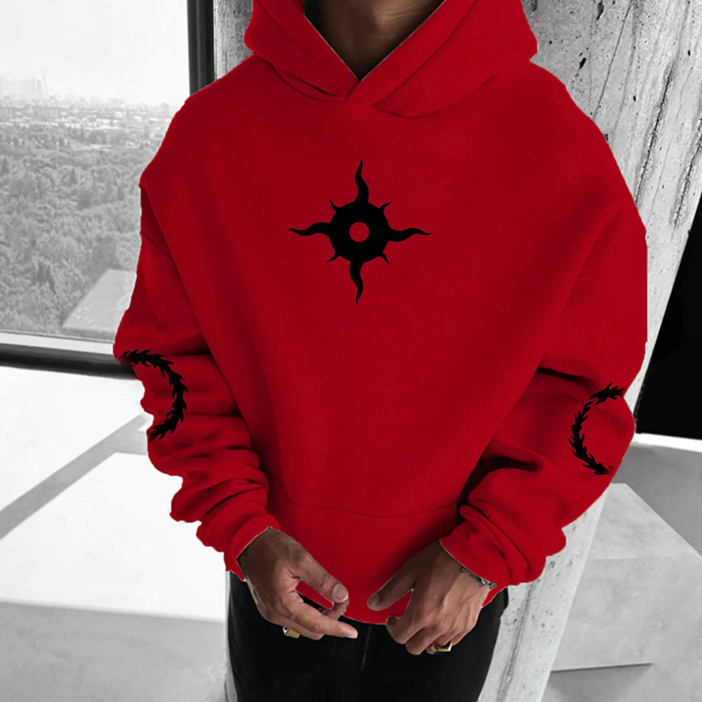 Unisex Anime Graphic Streetwear Vintage Plush Hoodie | WH40K