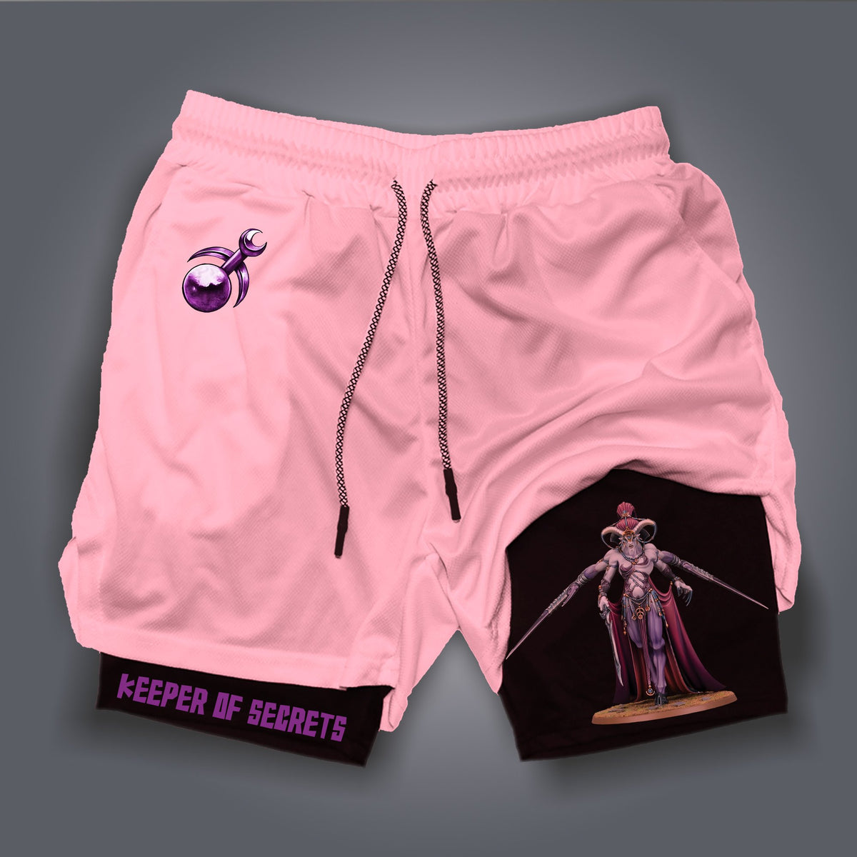 keeper of secrets Casual Streetwear Shorts | WH40K&Slannesh