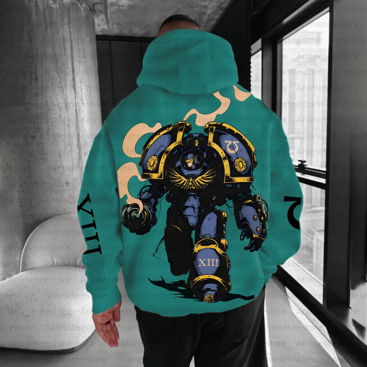 Unisex Anime Graphic Streetwear Vintage Hoodie| WH40K