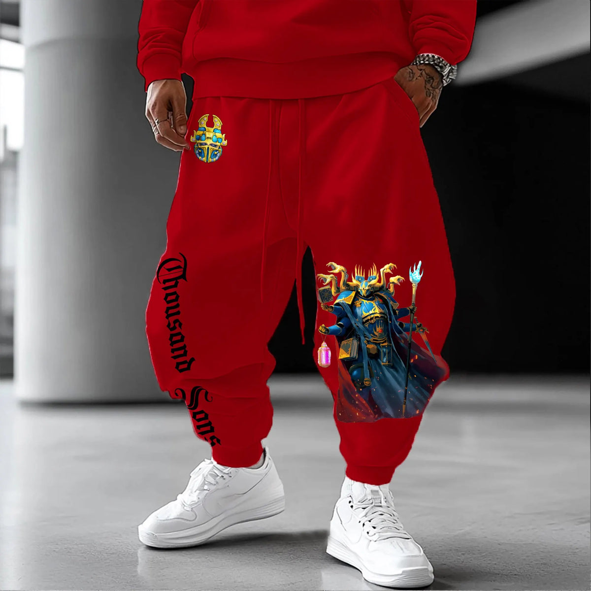 Unisex Anime Inspired Vintage Pants| WH40K