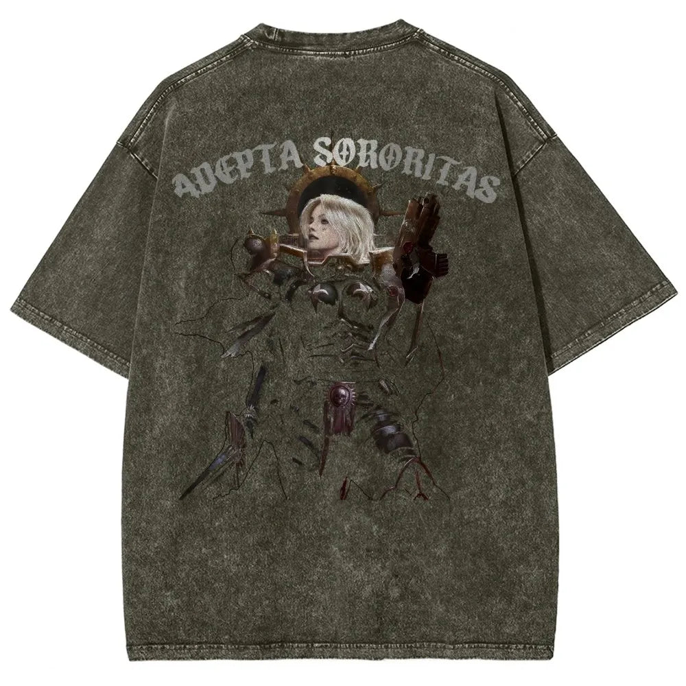 Unisex Fit Washed T-Shirt 丨WH40K