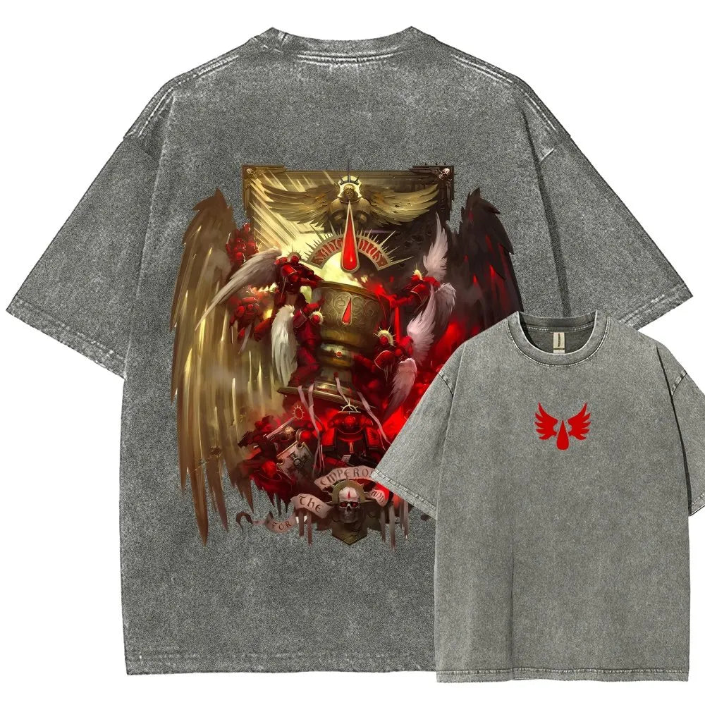 Unisex Fit Washed T-Shirt 丨WH40K