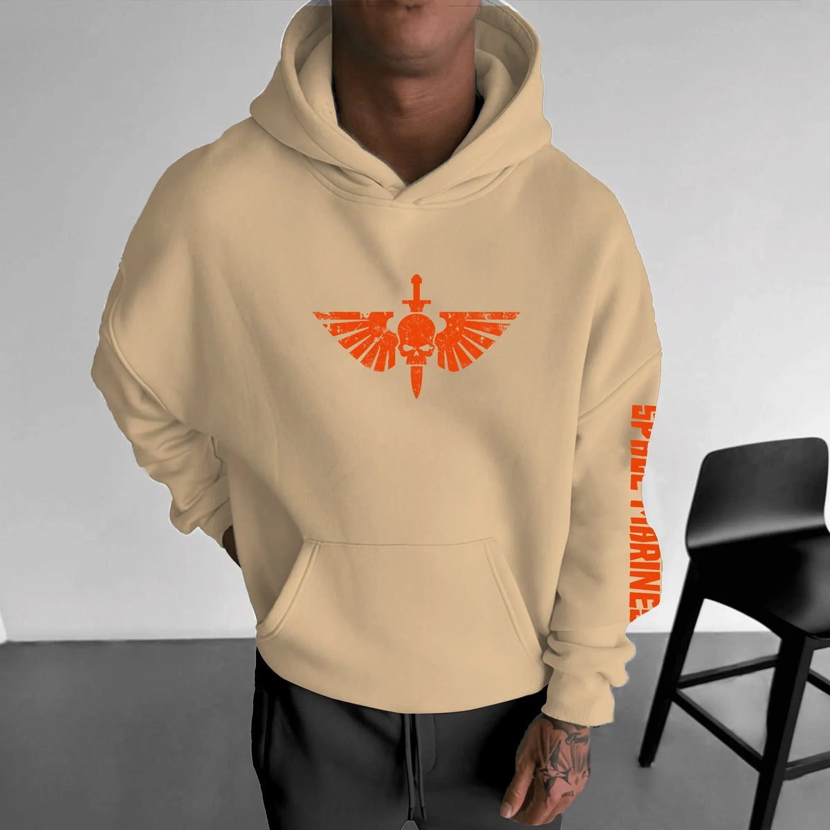 WH40K Game  Streetwear Vintage Hoodie