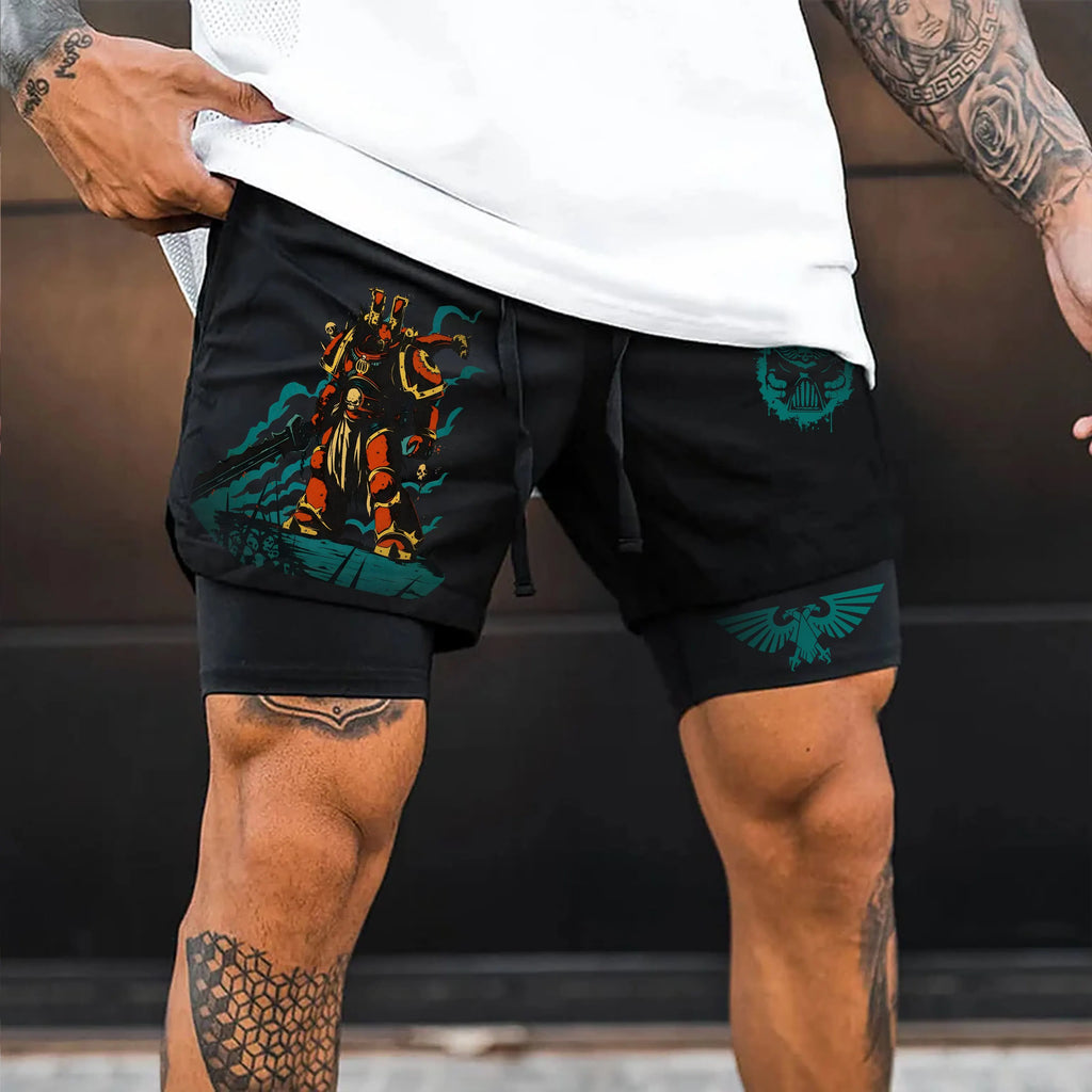 WH40K Game Casual Streetwear Shorts