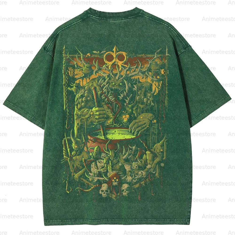 Unisex Fit Washed T-Shirt 2508016342丨WH40K