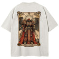 Vintage 3D Direct Inkjet Printed Washed Unisex T-Shirt| WH40K Game