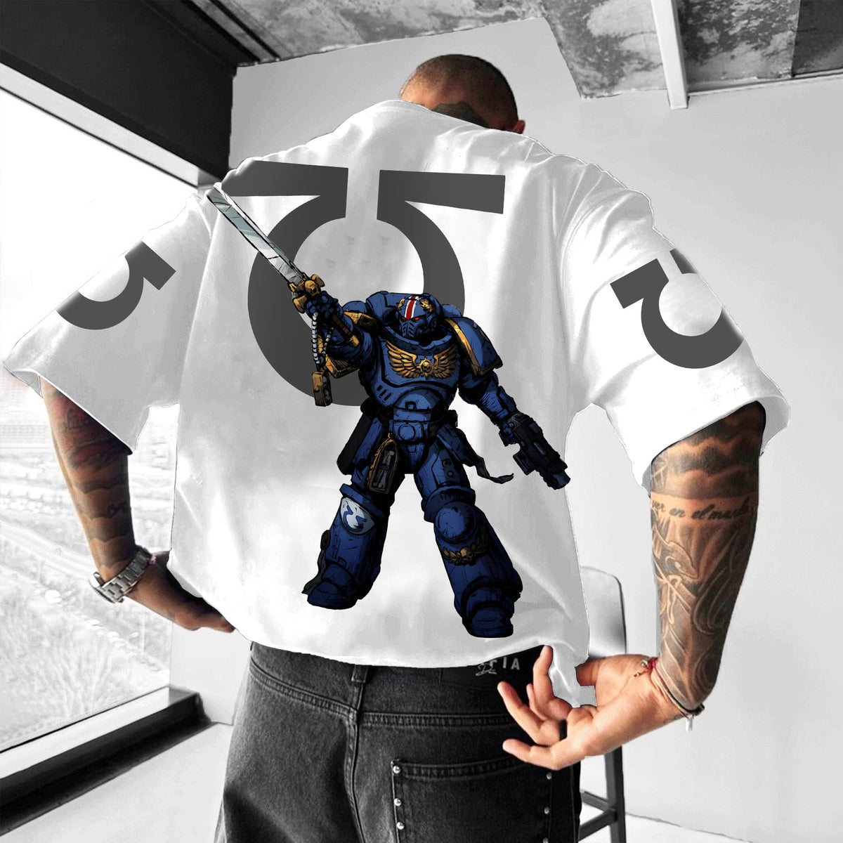 Unisex Anime Inspired Vintage T-Shirt | WH40K