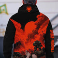 WH40K Game  Streetwear Vintage Plush Hoodie