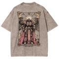 Vintage 3D Direct Inkjet Printed Washed Unisex T-Shirt| WH40K Game