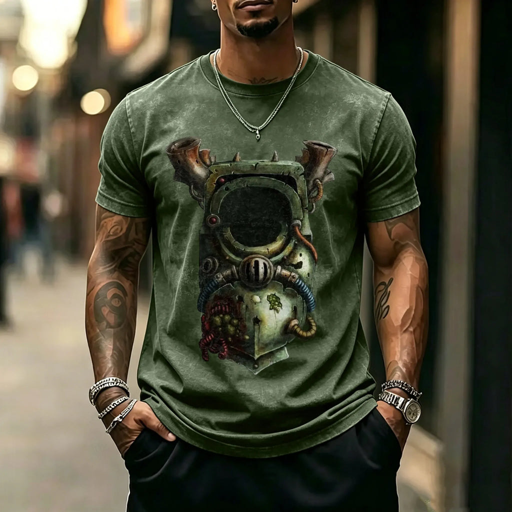 WH40K-Unisex Anime Inspired Vintage Washed T-Shirt