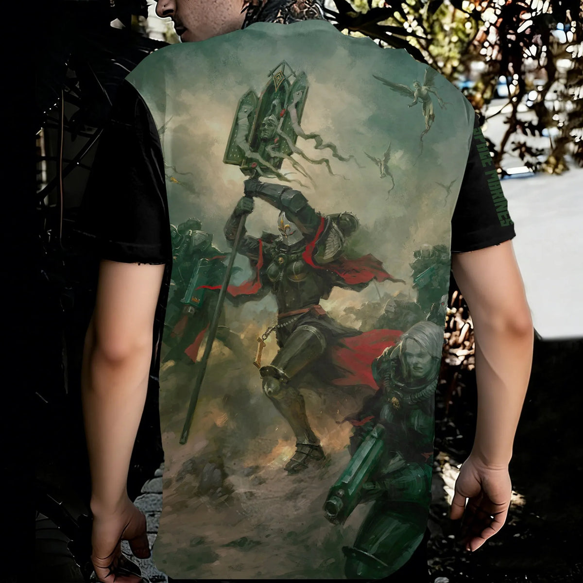 Unisex Anime Inspired Vintage T-Shirt| WH40K
